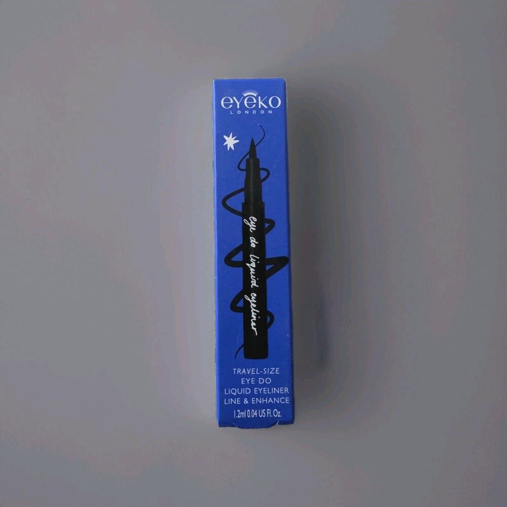 Eyeko London Eye Do Liquid Eyeliner Line & Enhance Travel Mini NEW Black .04 oz